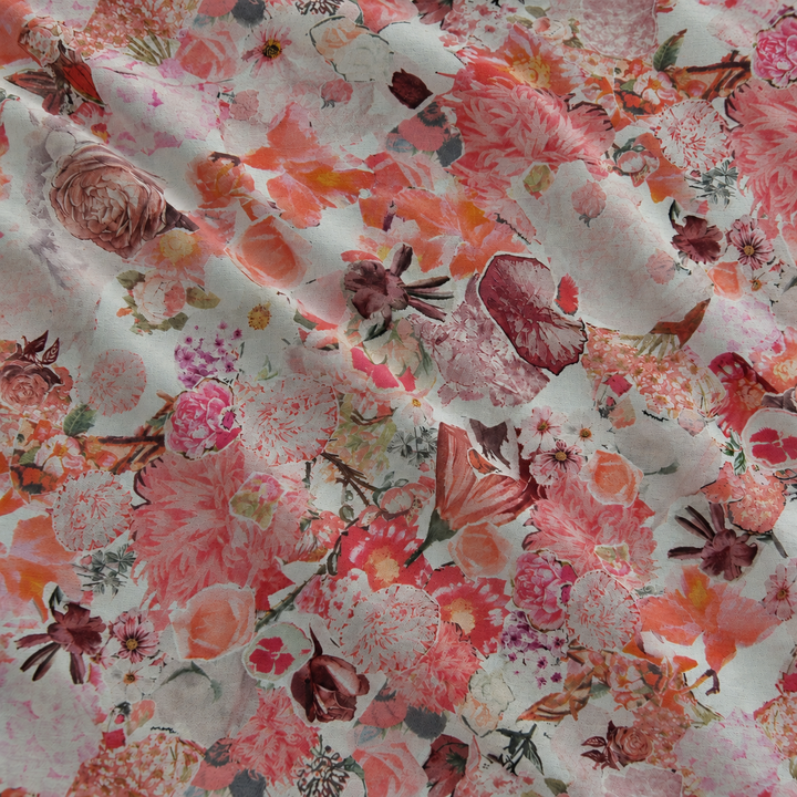 Printed fabric source 9, styled natural creases